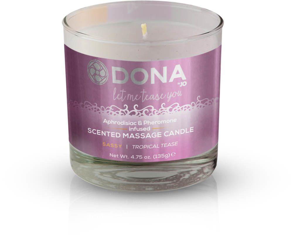 Массажная свеча Dona Scented Massage Candle Tropical Tease Sassy 135 г (SO1533)
