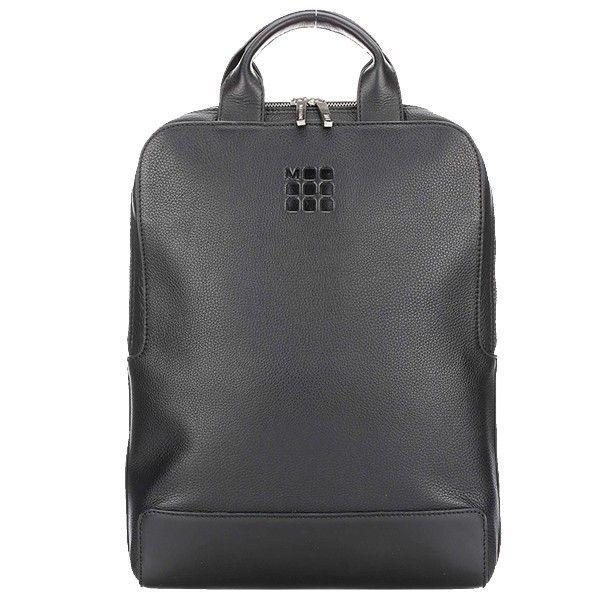 Сумка-рюкзак Moleskine Classic Device Bag 15" шкіряна Чорний (ET84UDBVBK) - фото 2