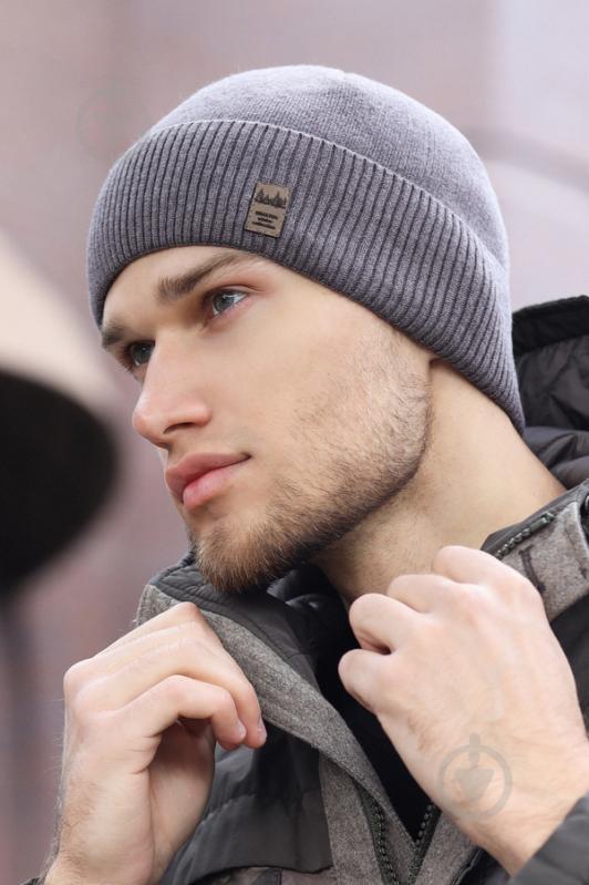 Мужская шапка «Джексон» Braxton темный кофе