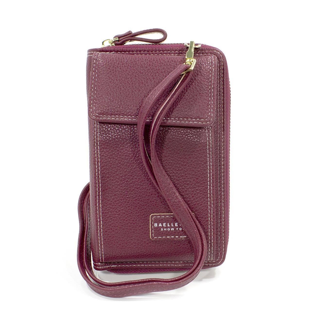 Женский кошелек Baellerry N0105 Red для девушек стильный аксессуар повседневного ношения