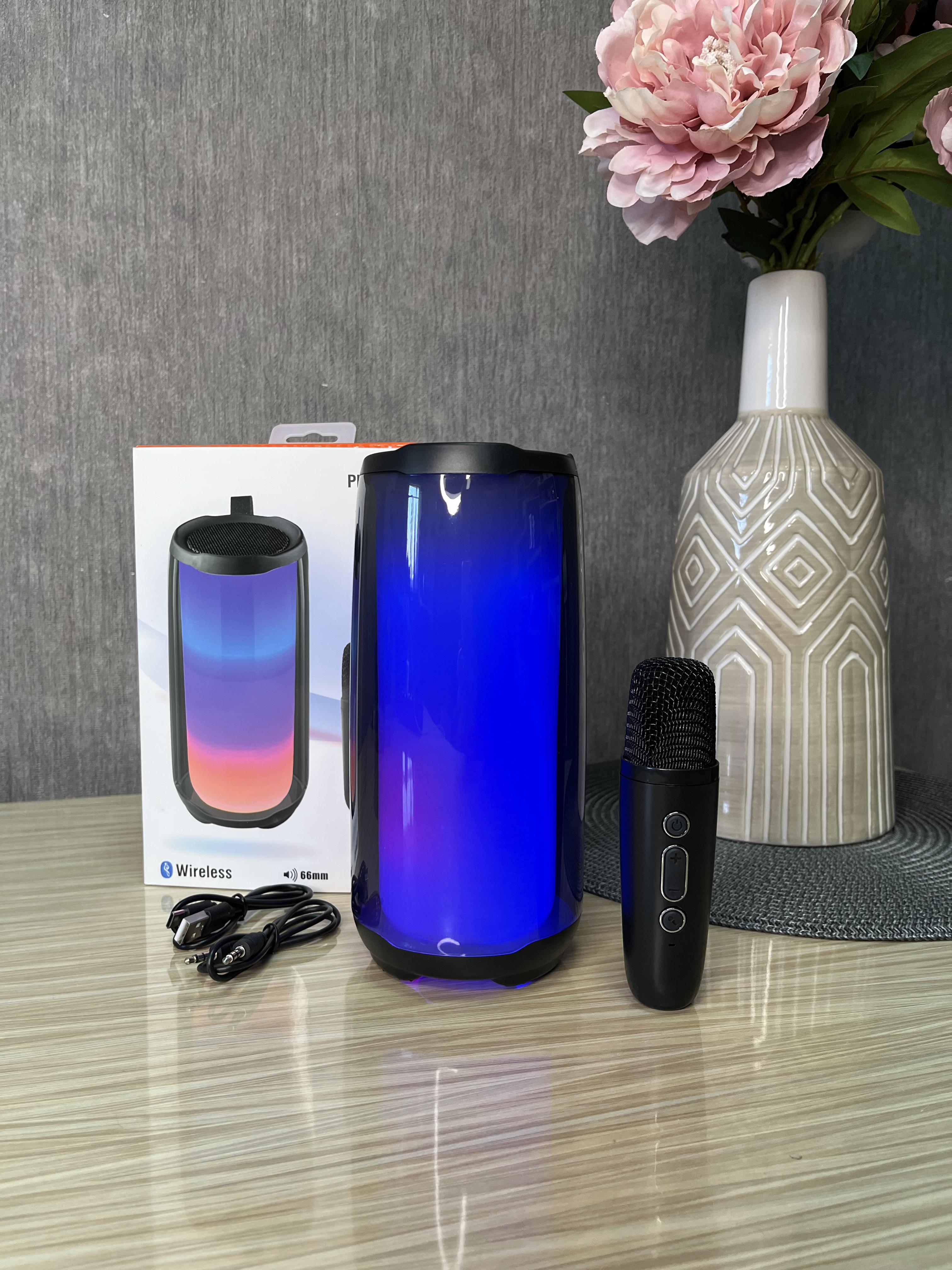 Портативная колонка Bluetooth Pulse 5 с микрофоном (260816) - фото 6