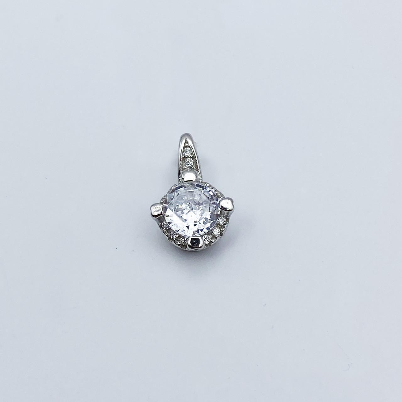 Серебряный кулон с кубическим цирконием 1,48 г (2089653880)