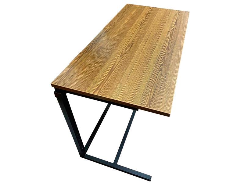 Столик кофейный приставной Kompred OL774 с регулируемой высотой 750х400х750 мм Черный/Дуб родос