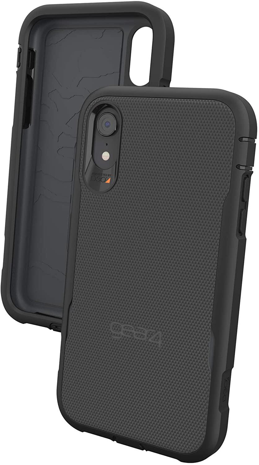 Чехол противоударный Gear4 Platoon для iPhone XR 6.1" Black - фото 1