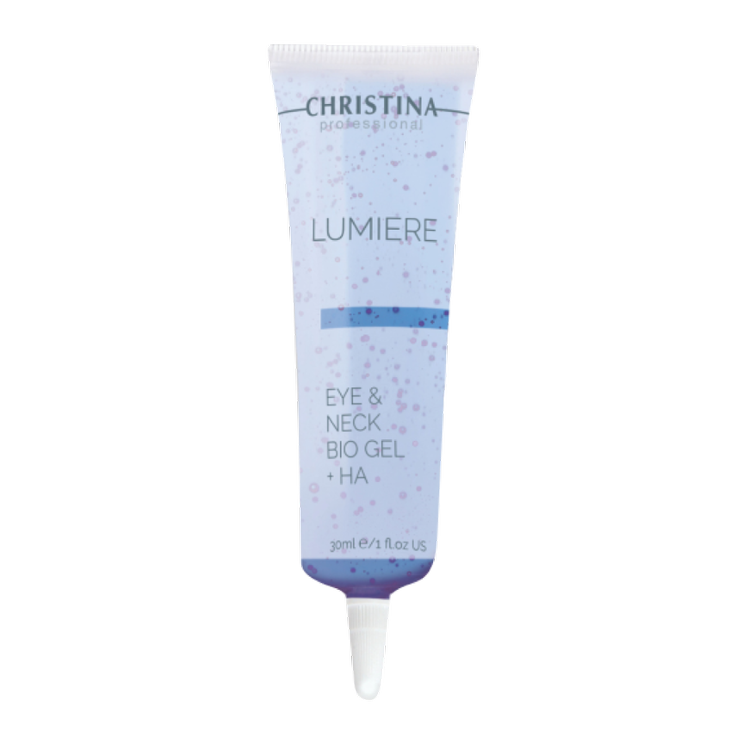 Гель для кожи вокруг глаз и шеи Christina Lumiere Eye & Neck Bio Gel + HA 30 мл (CHR165)