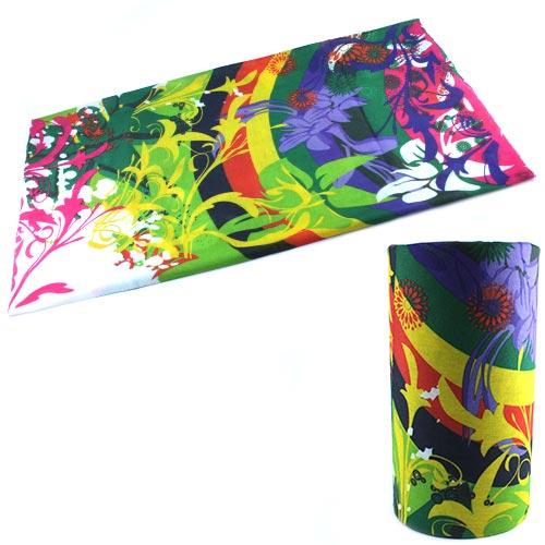 Бафф-бандана з мікрофібри Flowers One Size (312828) - фото 2 Бафф-бандана з мікрофібри Flowers One Size (312828) - фото 2