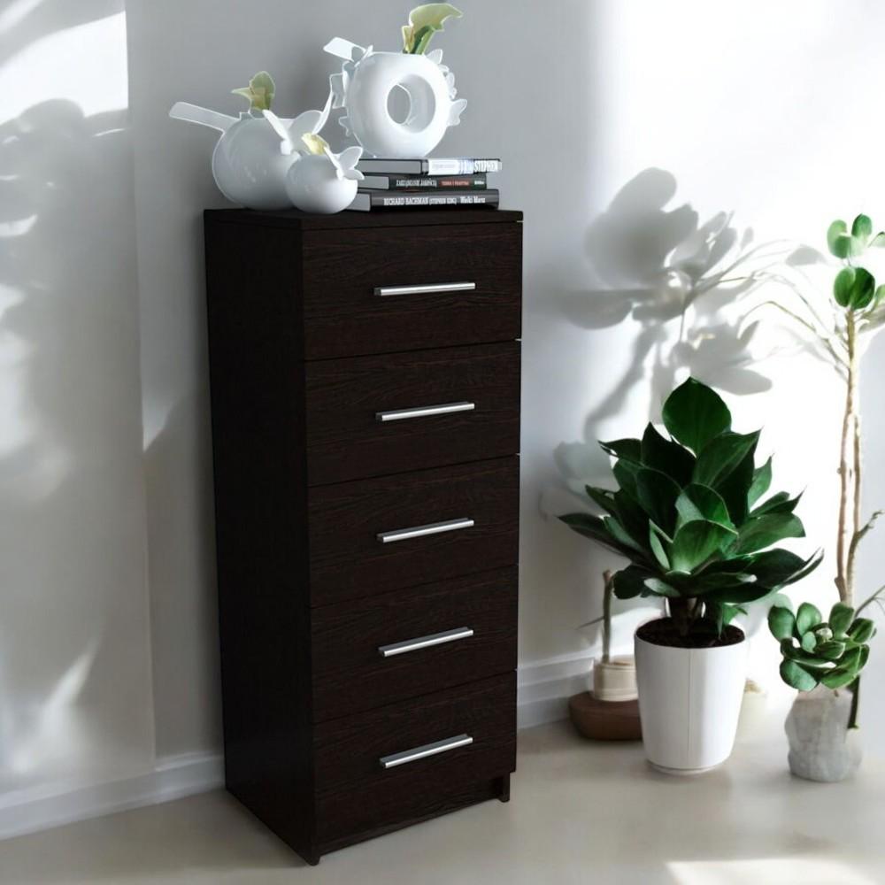 Тумба для вещей в гостиную и спальню Венге темный (P91в) - фото 1 Тумба для вещей в гостиную и спальню Венге темный (P91в) - фото 1