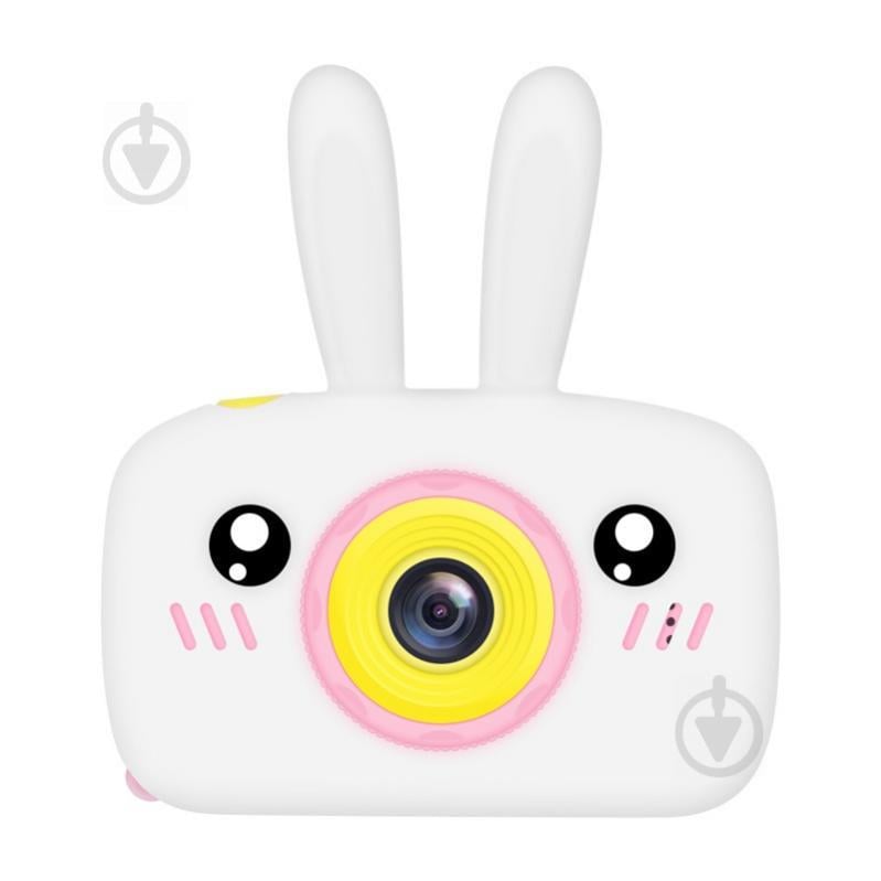 Детская Фотокамера Kids Funny Camera 3.0 Pro Противоударный Фотоаппарат 12 Mpx Full HD 1920x1080P фото и видео съемка Белый