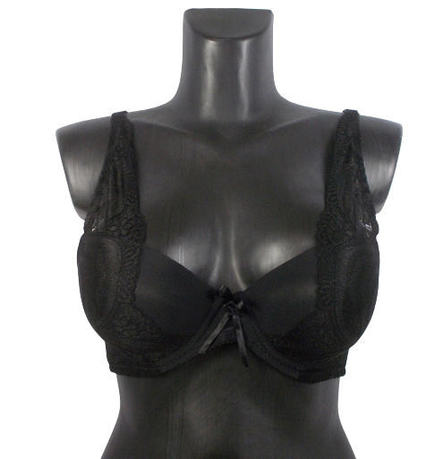 Бюстгальтер push-up Nadizi 9421 90В Черный (1630603703)