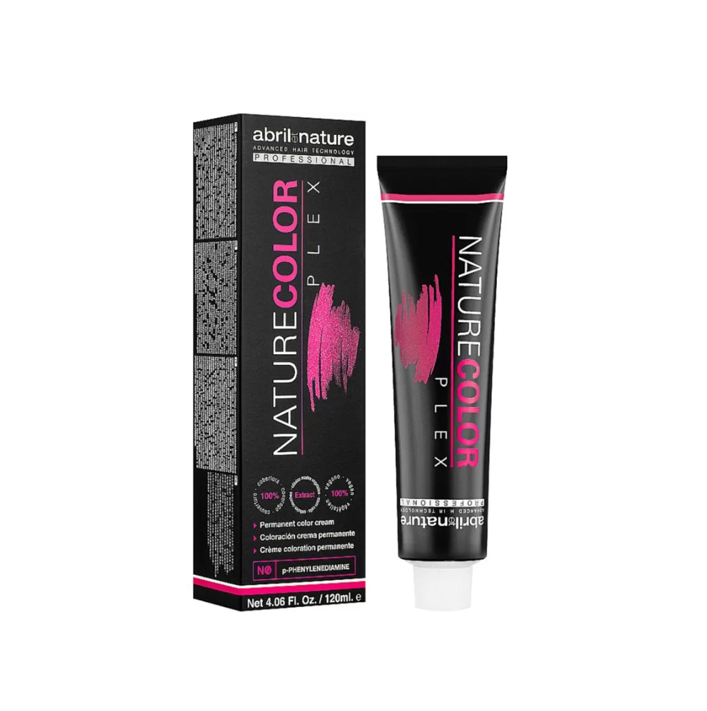 Крем-фарба для волосся Abril et Nature Color Plex Permanent Color Cream 10.22 платиновий русявий інтенсивно ірисовий 120 мл