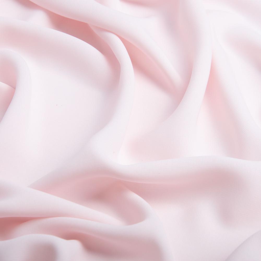 Шифон плательный Sheila Розовая пастель (25142)