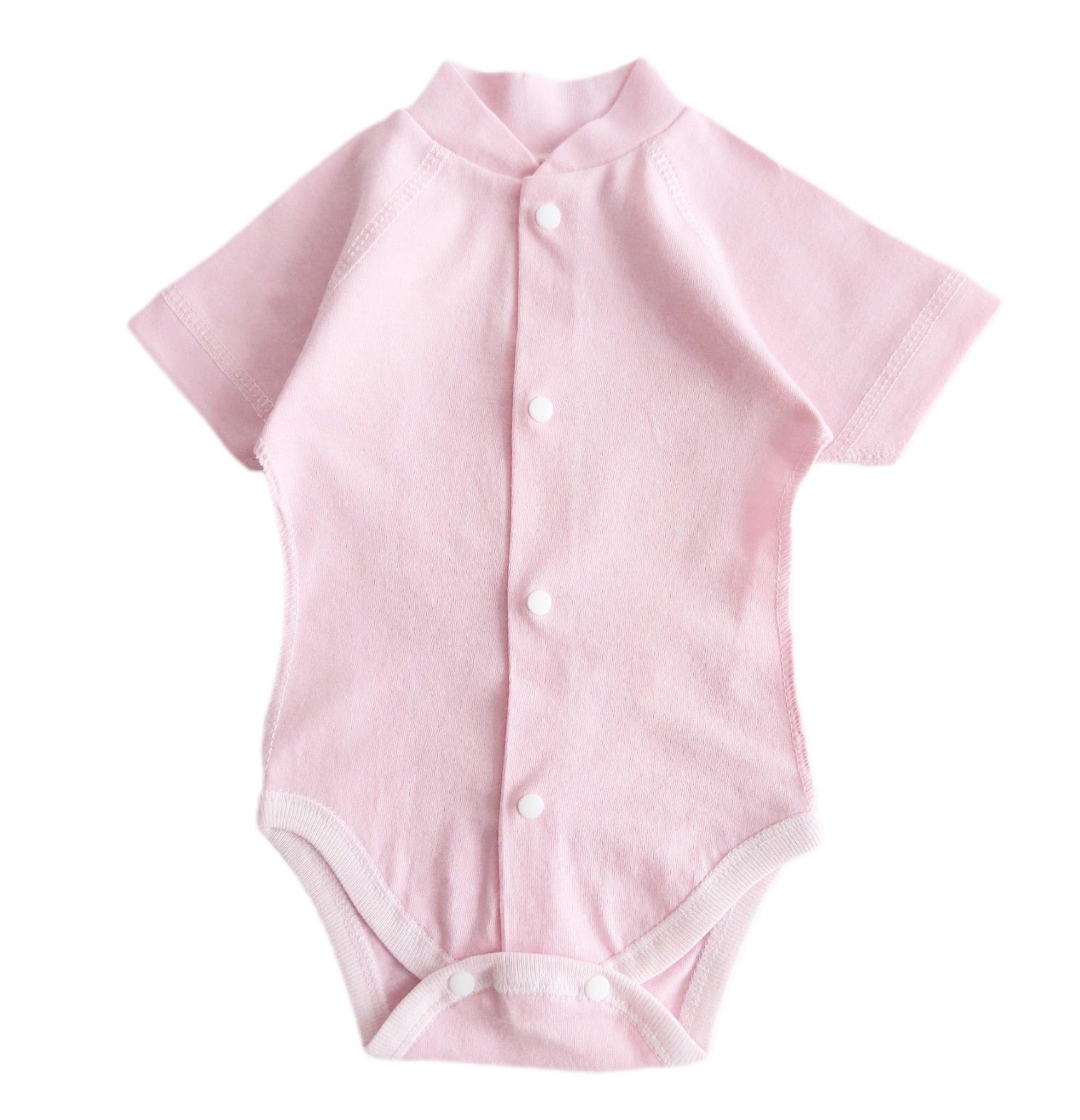 Боди RoyalBaby интерлок р. 56 Розовый (143275-19091)