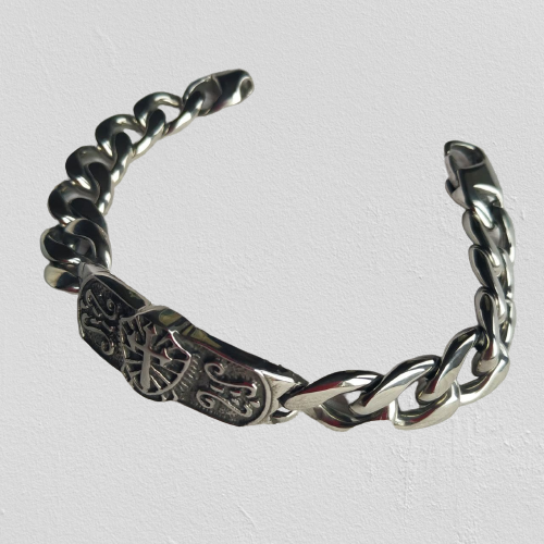 Браслет мужской из стали Steel Wide р. 21