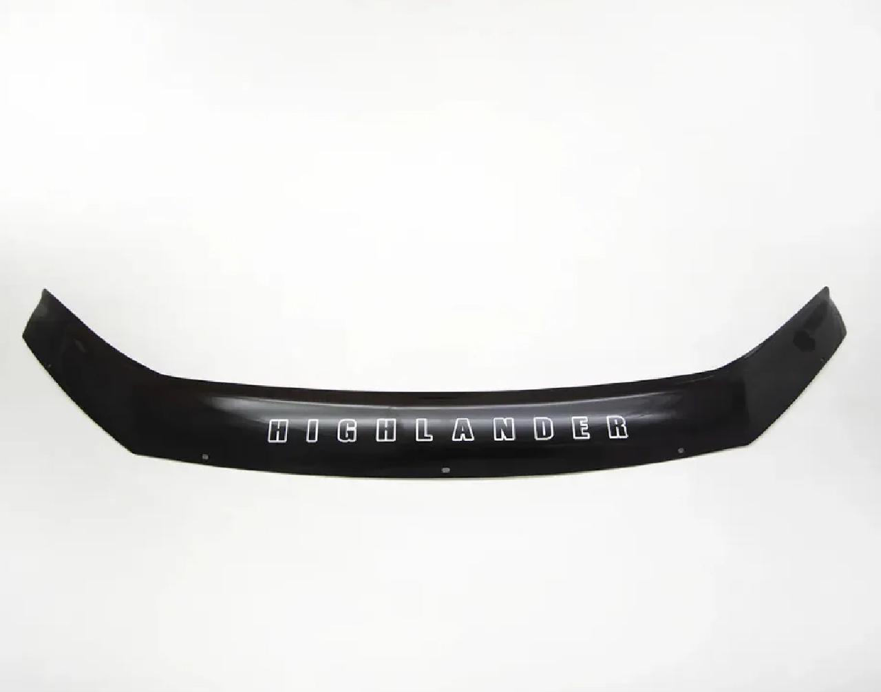 Дефлектор капота на Toyota Highlander 2010-2013 (19063663)