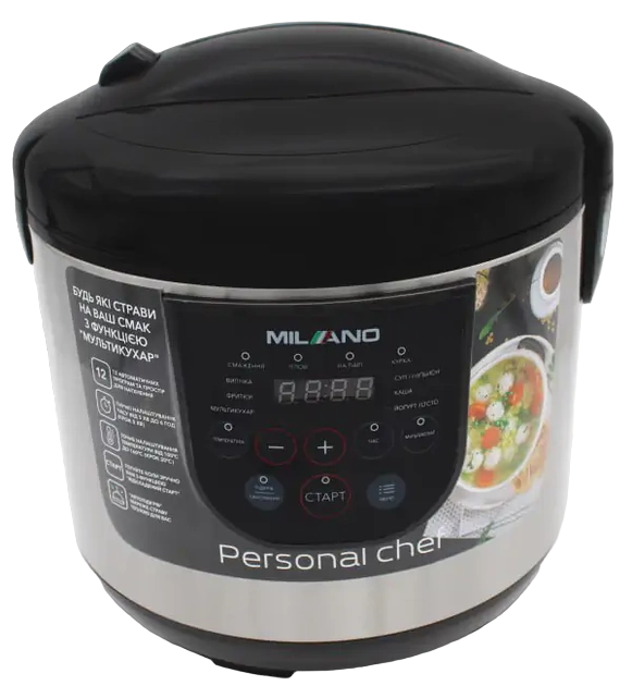 Мультиварка Milano MC-3012BCM Personal Chef (19896) Мультиварка Milano MC-3012BCM Personal Chef (19896)