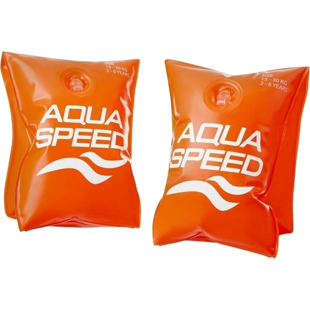 Нарукавники для плавання надувні дитячі Aqua Speed ARMBANDS 2-6 років Помаранчевий (763-75)