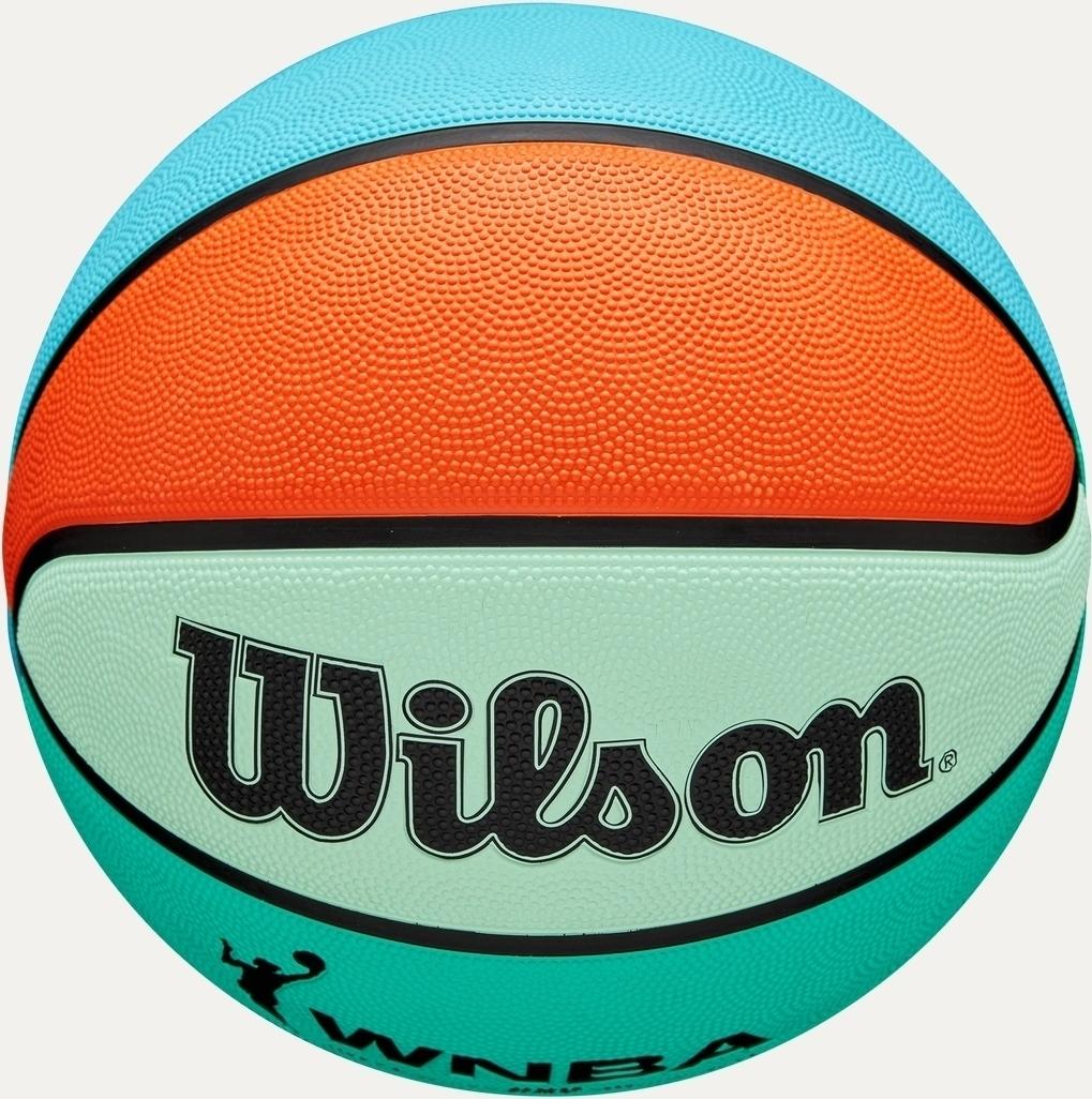 Баскетбольний м'яч Wilson WNBA DRV BRIGHT р. 6 Різнокольоровий (WZ3016801XB6) - фото 6 Баскетбольний м'яч Wilson WNBA DRV BRIGHT р. 6 Різнокольоровий (WZ3016801XB6) - фото 6