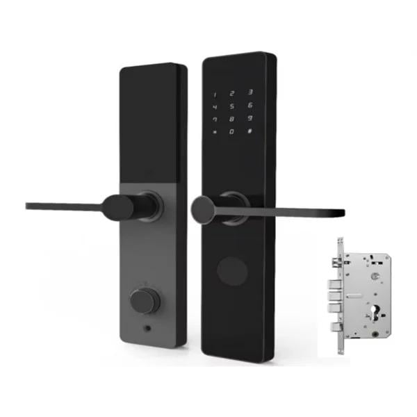 Замок з відбитком пальця TTLOCK APP BLUETOOTH підключення до телефону Чорний (90002) Замок з відбитком пальця TTLOCK APP BLUETOOTH підключення до телефону Чорний (90002)