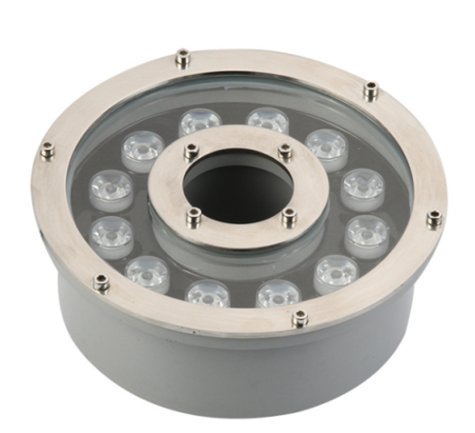 Прожектор подводный LED 12W RGB IP68 AC24V с пультом ДУ 180х85 мм (PF-03)
