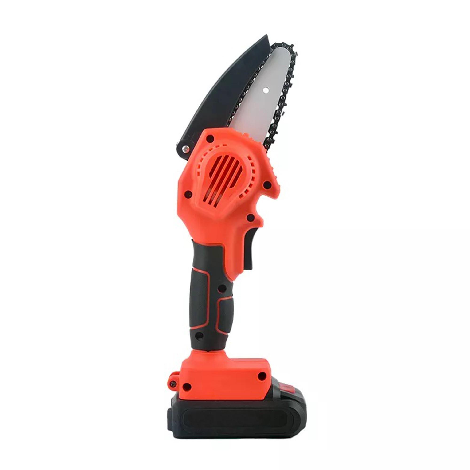 Пила акумуляторна ланцюгова CHAIN SAW 48 V Червоний (00578) - фото 4