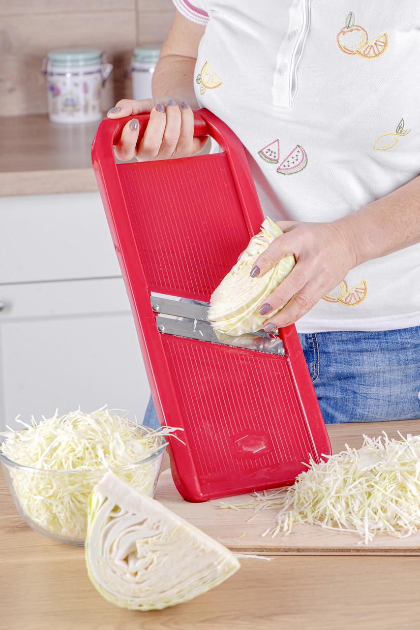 Ручная шинковка для капусты 17,5x46 см с двумя лезвиями (1686962290) - фото 6 Ручная шинковка для капусты 17,5x46 см с двумя лезвиями (1686962290) - фото 6