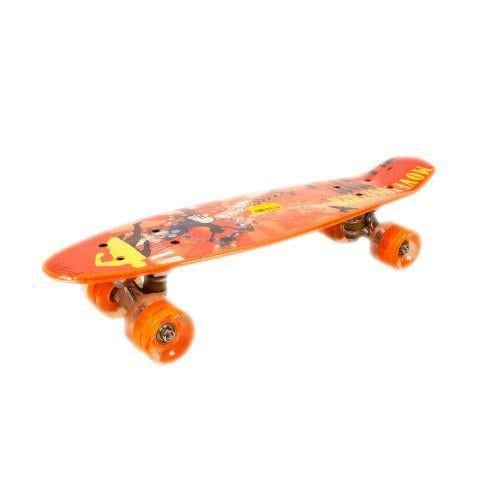 Пенниборд с принтом Темно-оранжевый - фото 1