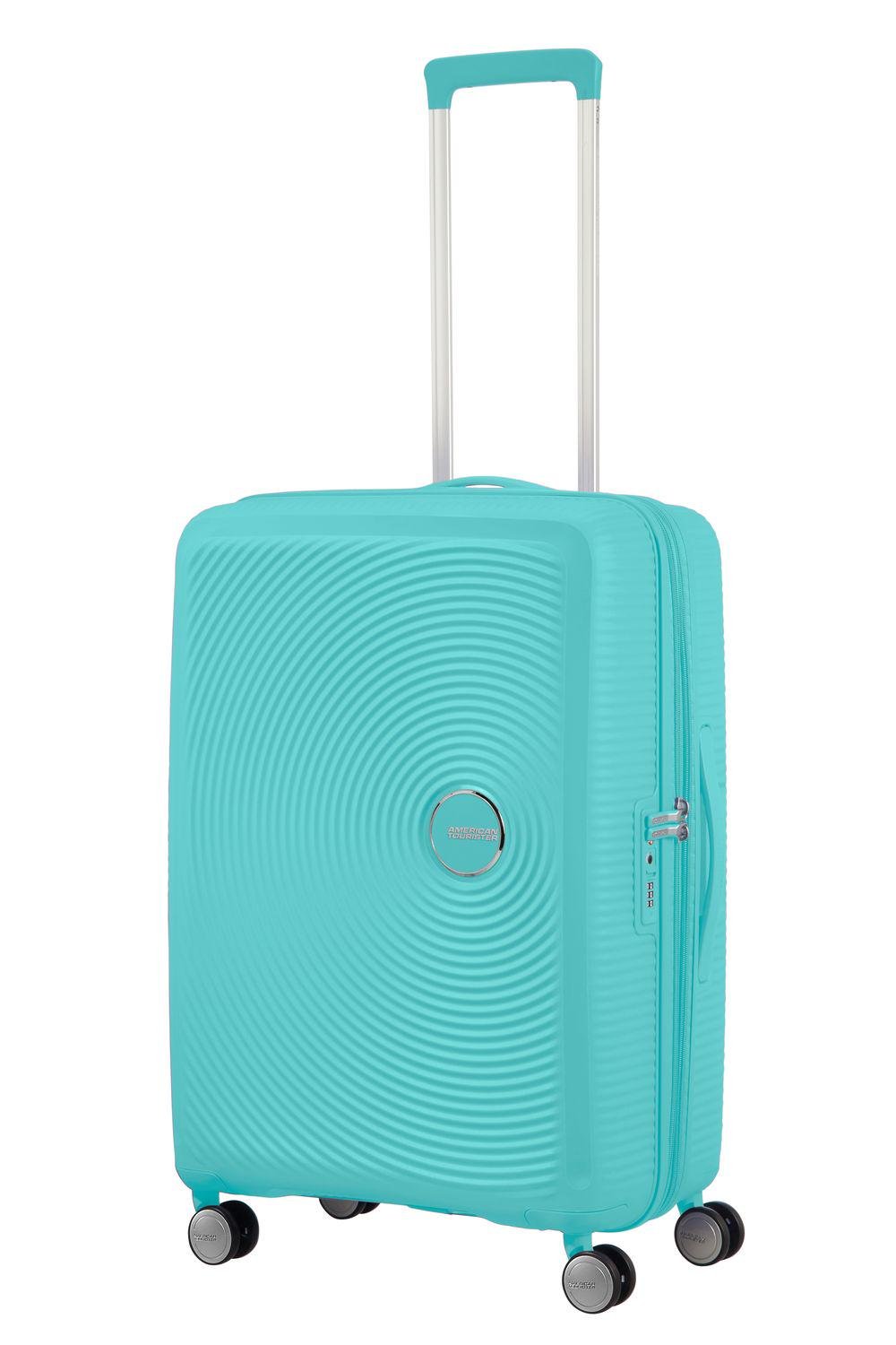 Валіза з розширенням American Tourister Soundbox 67x46,5x29/32 см Бірюзова (32G-21002) - фото 6