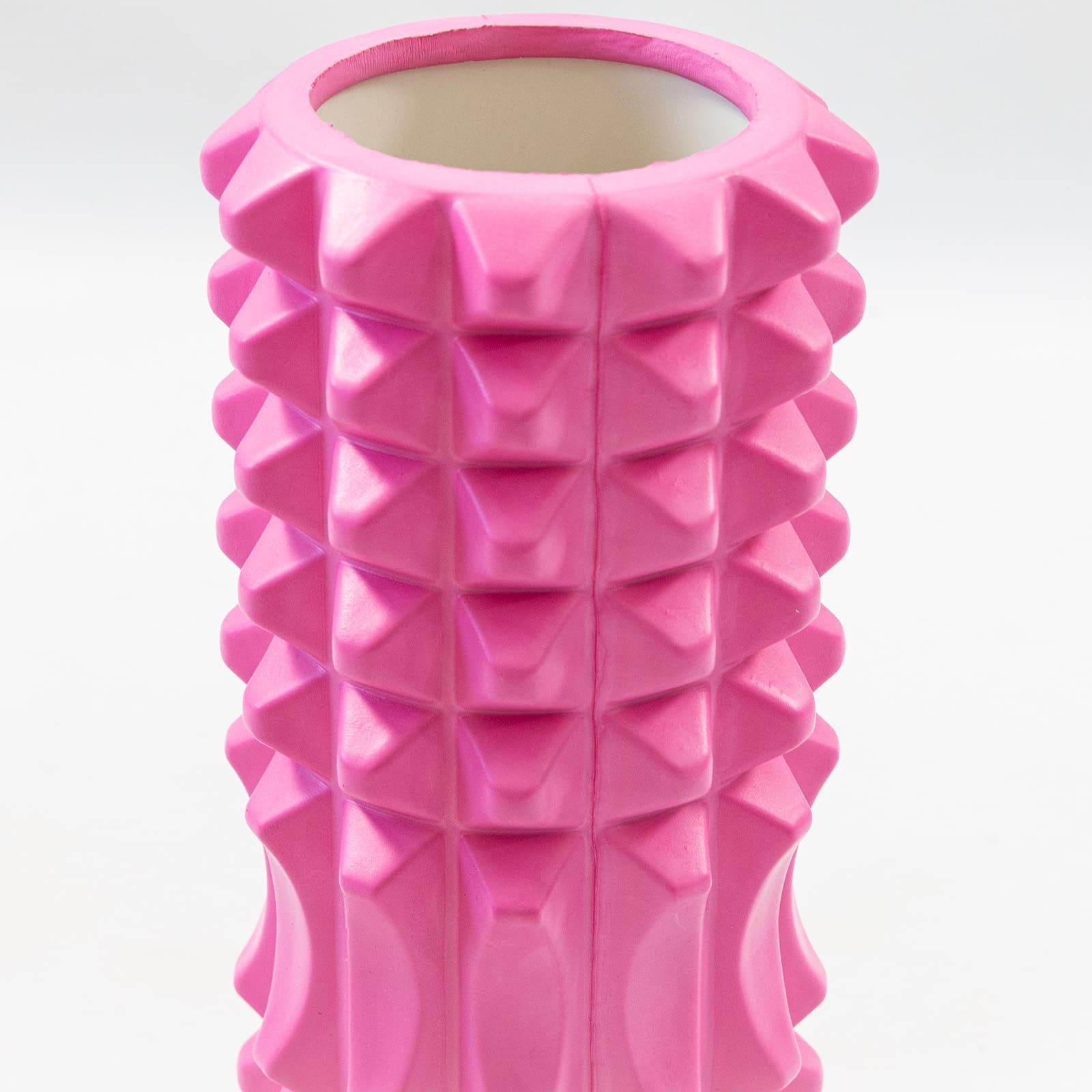 Ролик массажный OSPORT 33х13 см Розовый (MS 0857-4) - фото 4