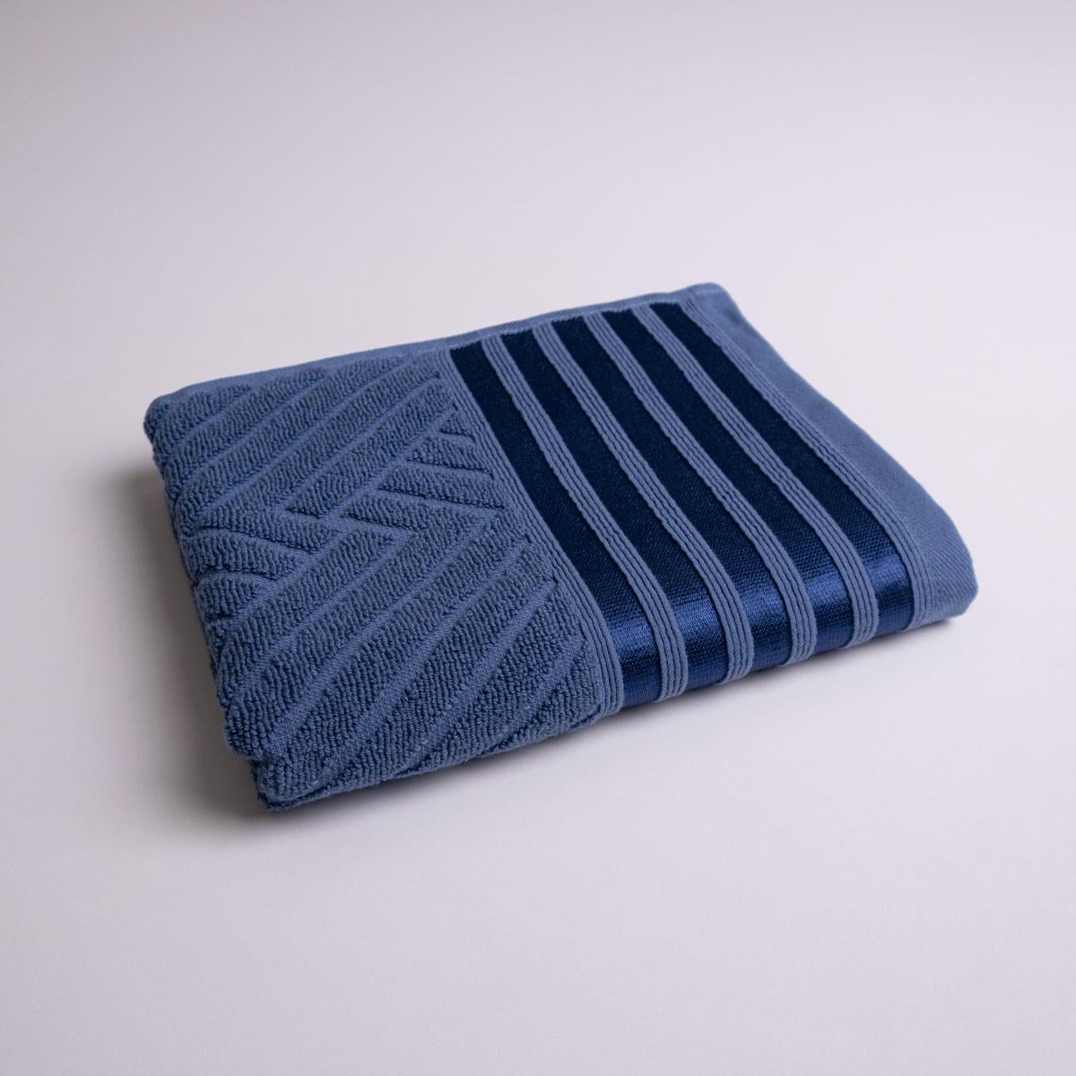 Полотенце для рук и лица махровое GM Textile SOFT 40х70 см 500 г/м2 Синий (rms500-70-blue)