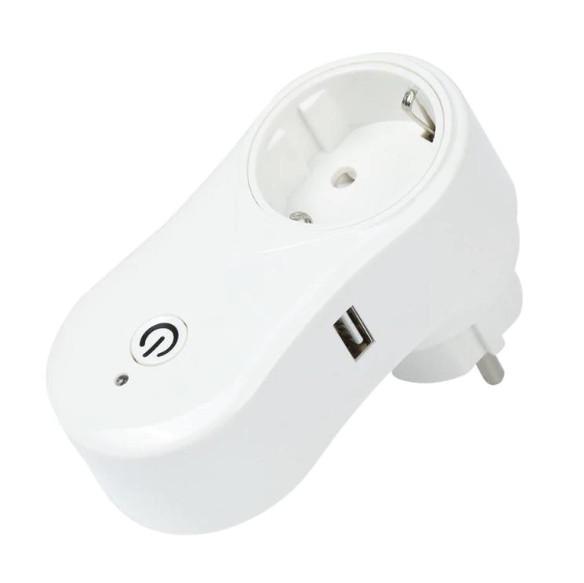 Розумна розетка WI-FI Smart Socket J2 2200 Вт 10А Білий - фото 2