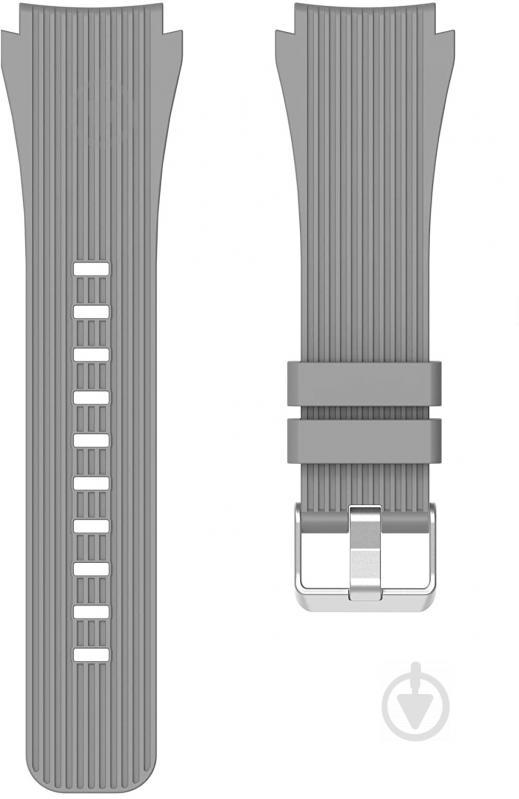 Ремешок 22 мм BeWatch ECO2 для Xiaomi Amazfit Stratos | Pace | GTR 47mm Серый (1012104.47)