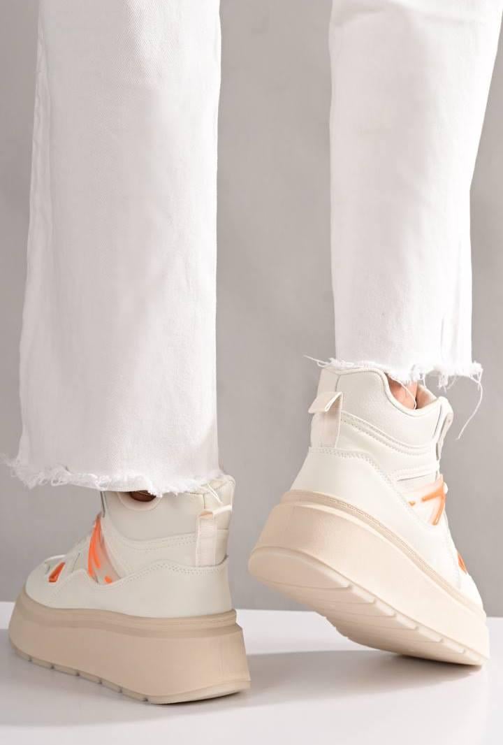 Кросівки жіночі GUKKCR зимові р. 37 Бежевий (30220231) - фото 3