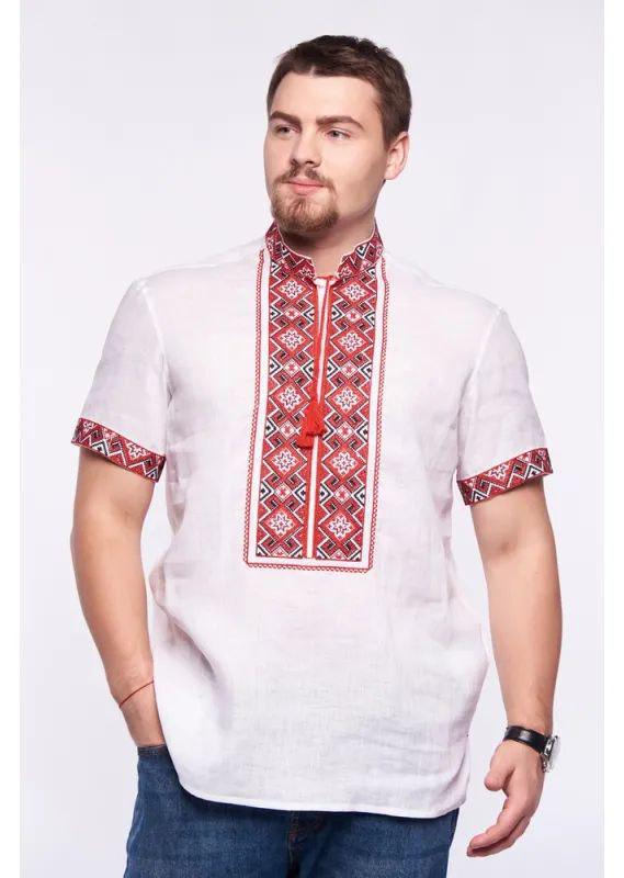 Вишиванка чоловіча р. 62 Білий (263)