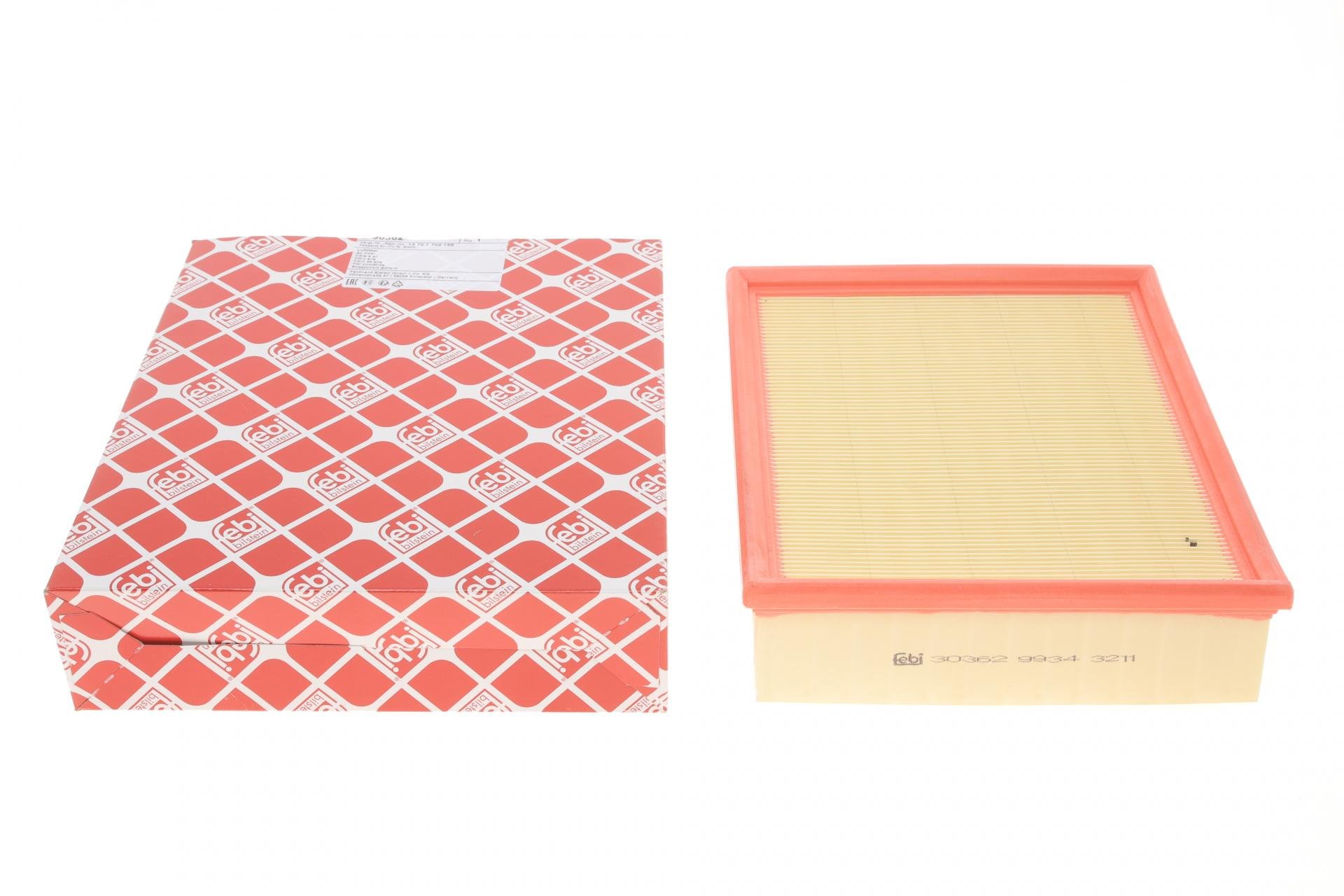 Фильтр воздушный FEBI BILSTEIN для BMW 5 E34/E39 3,0-4,4i87-04 /7 E32/E38 3,0-4,4 94-02/X5 E53 4,4-4,8i00-06- (30362)