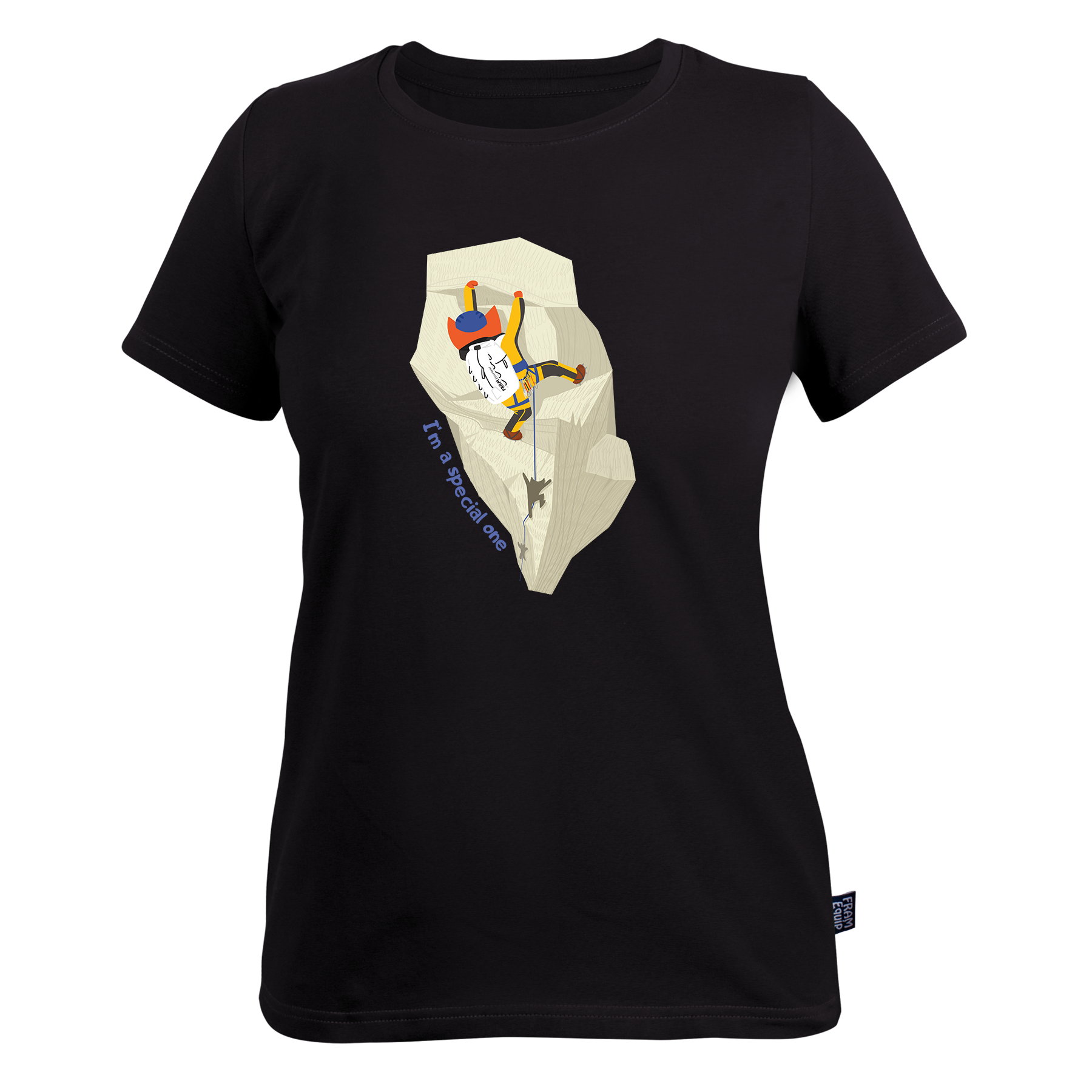 Футболка жіноча "Кіт-гід" XL Чорний (id_10314)