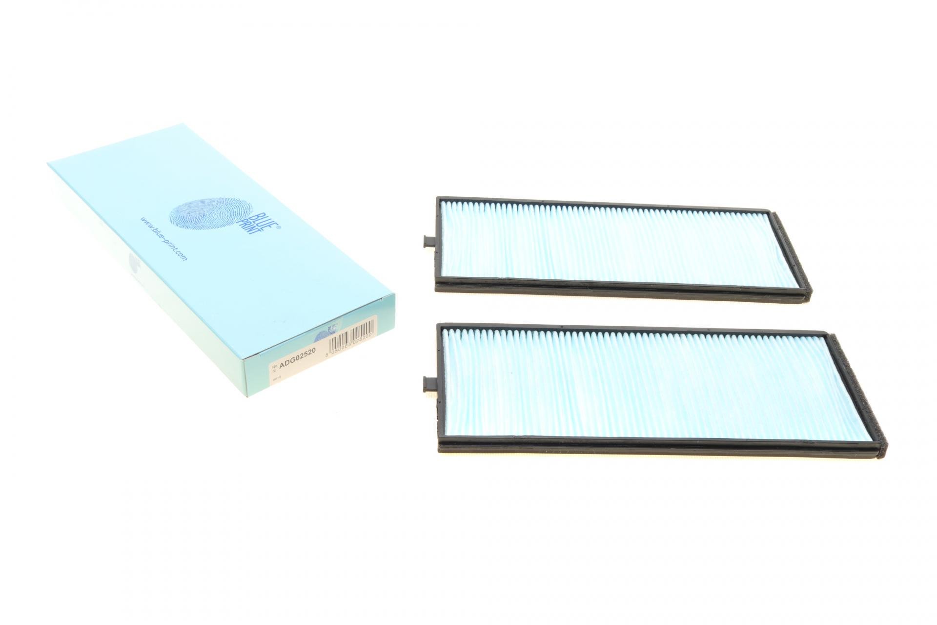 Фильтр салона BLUE PRINT для Hyundai Accent II 1,3i/1,5CRDi/1,6i 00-10 2 шт. (ADG02520)