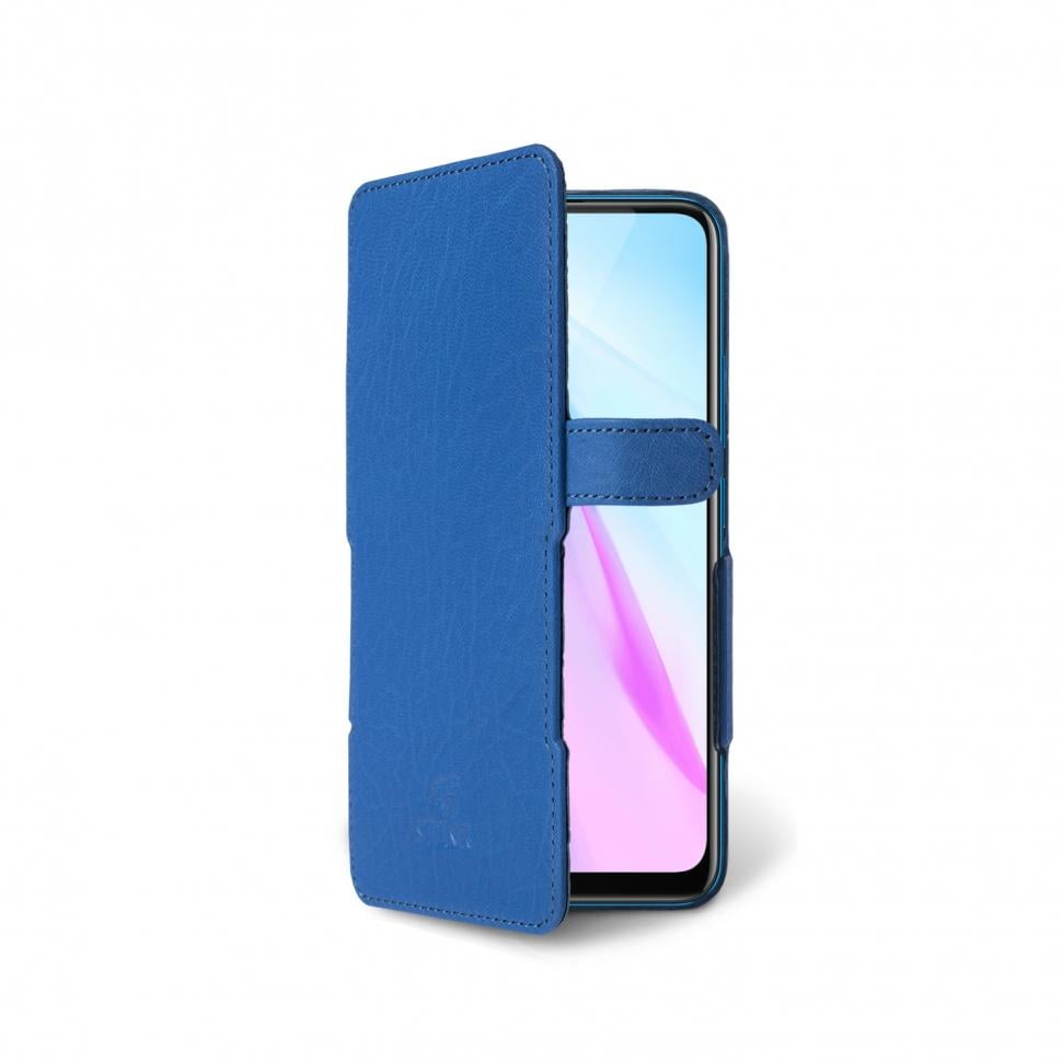 Чехол книжка Stenk Prime для Vivo Y30 Ярко синий (68198)