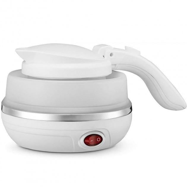 Электрочайник складной Rias Silicon Kettle силиконовый 850 W 0,6 л White (4_00441) - фото 3