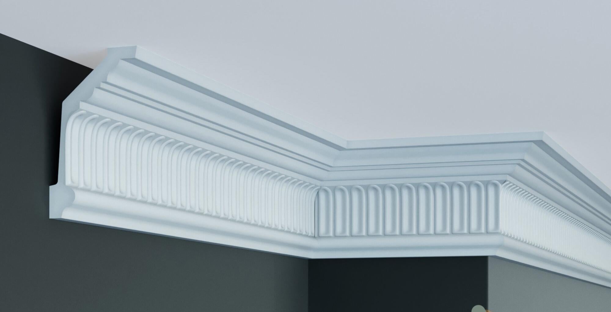 Карниз с орнаментом Gaudi Decor C121 121x70 мм 2000 мм (12368452)