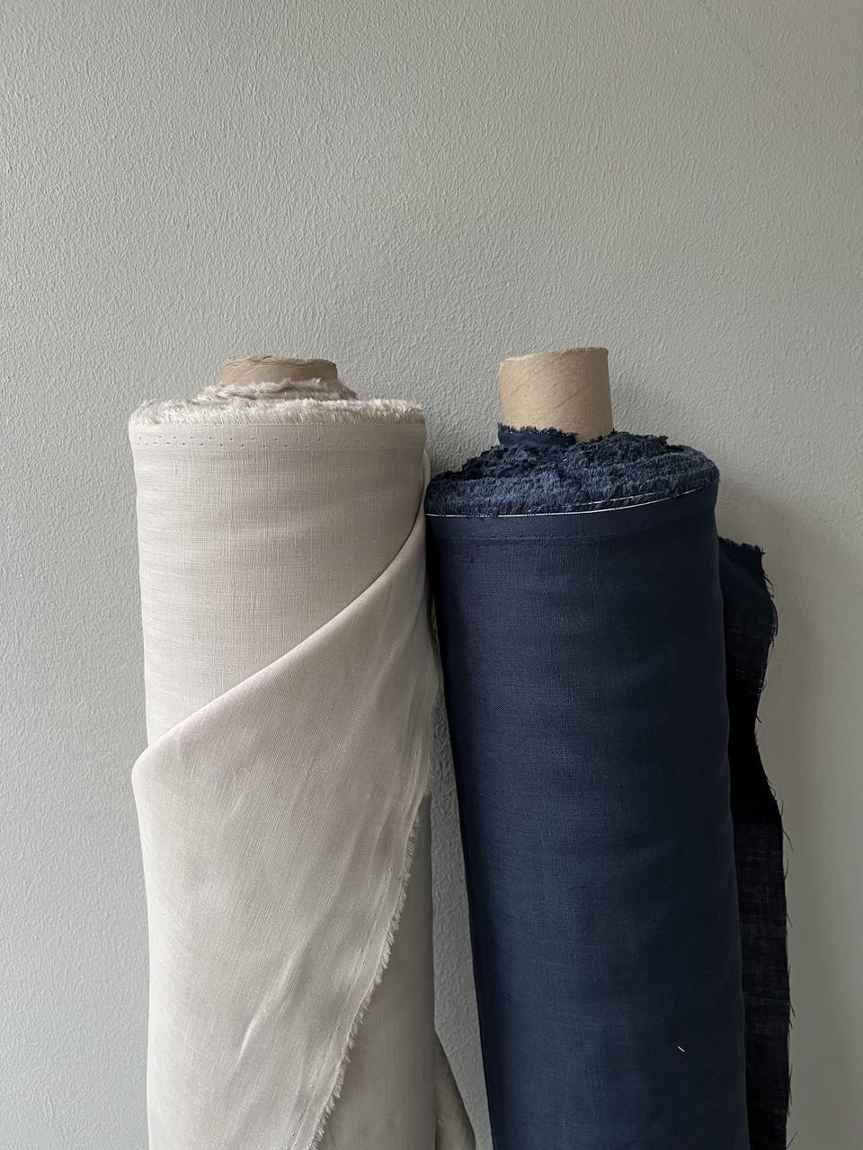 Ткань LINEN PLUS 100% лен 143 см 330 Бежевый - фото 4 Ткань LINEN PLUS 100% лен 143 см 330 Бежевый - фото 4