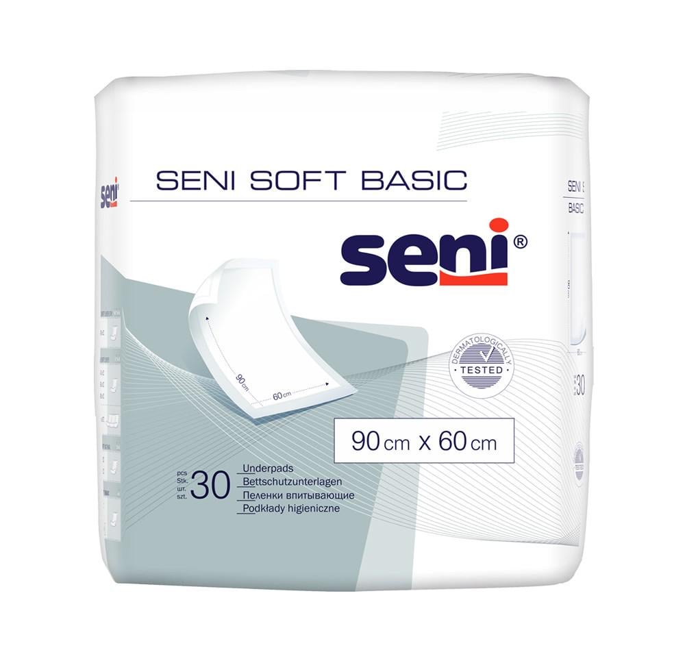 Пелюшки Seni Soft Basic 90х60 см 30 шт. - фото 1