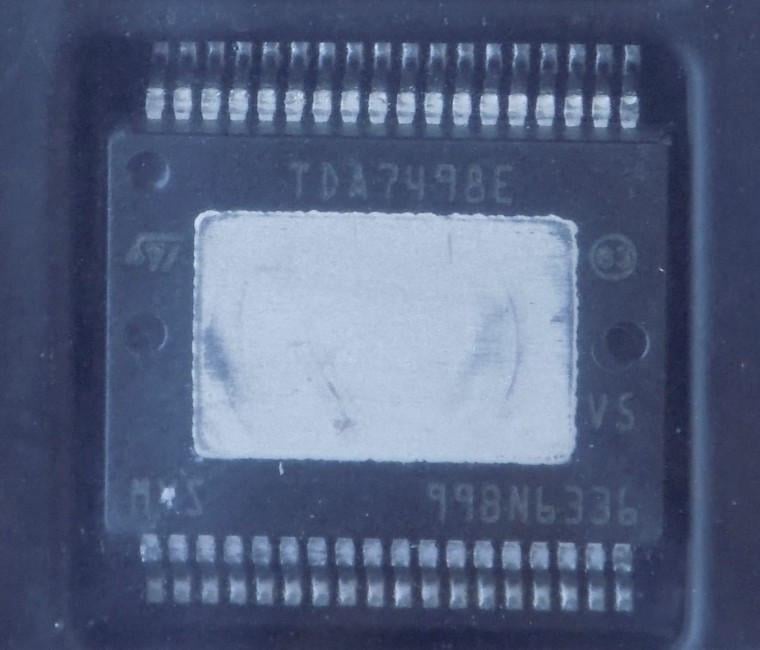 Микросхема ST TDA7498E TDA7498ETR/PowerSSO36 (49264) Микросхема ST TDA7498E TDA7498ETR/PowerSSO36 (49264)