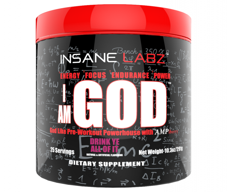 Комплекс предтренировочный Insane labz I am God Rocket Pop 296 г (00000033367)