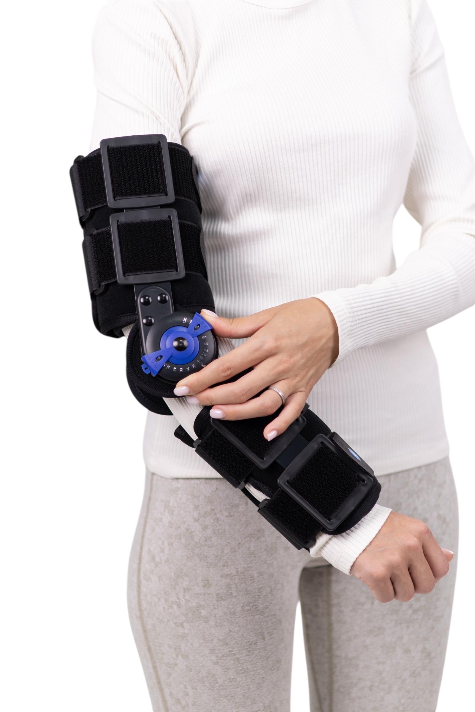 Ортез локтевого сустава MED1-TJ-301 с регулируемым шарнирным механизмом универсален (MED1-TJ-301) - фото 4