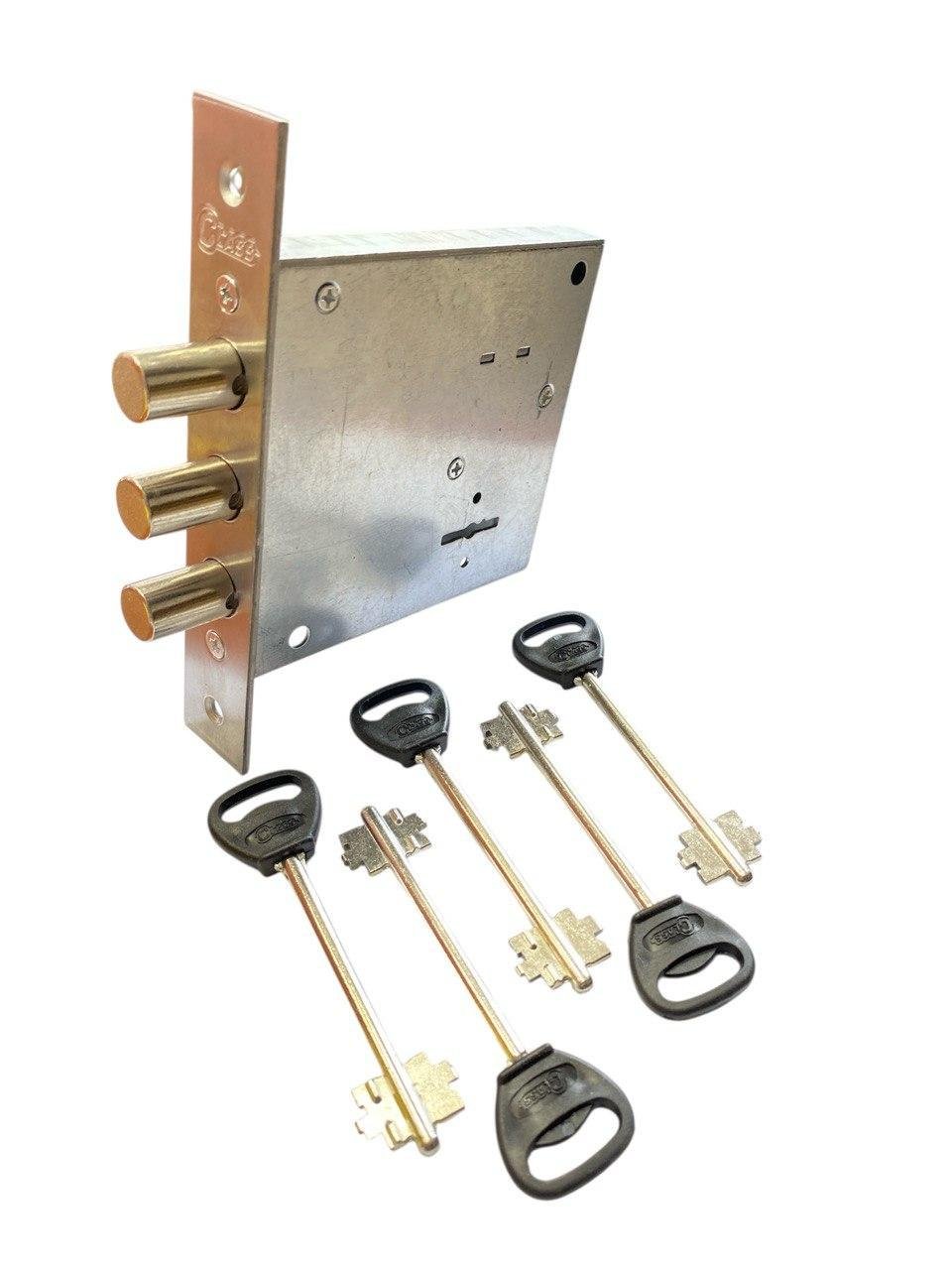 Замок сувальдный Class 04.02 металлические ключи (ЗФ 6239)