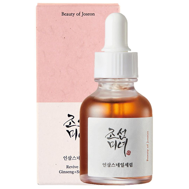 Сыворотка с экстрактом женьшеня и муцином улитки Beauty of Joseon Revive Serum Ginseng Snail Mucin 30 мл - фото 2