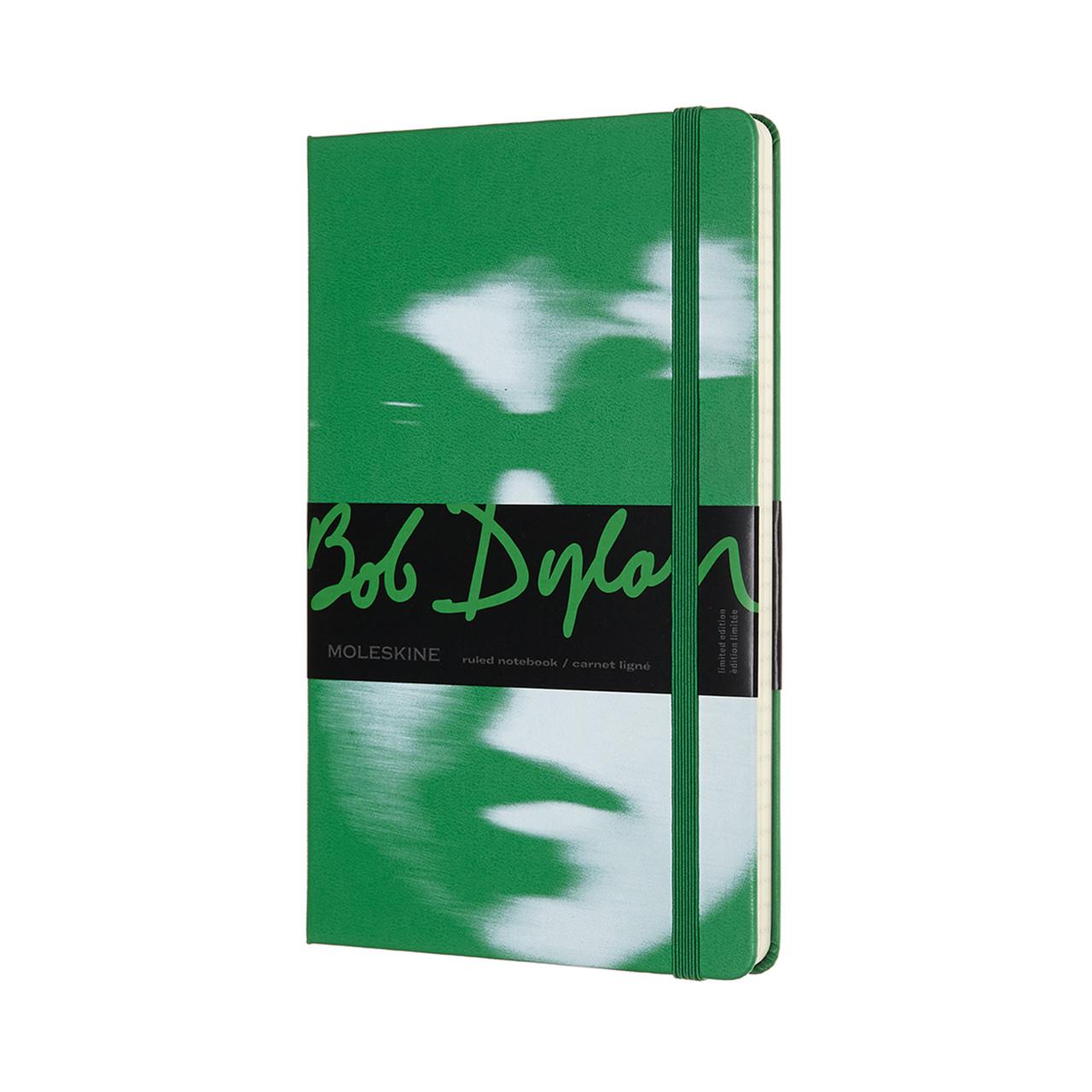 Блокнот Moleskine Limited Bob Dylan средний 13х21 см 240 страниц в линейку Зеленый