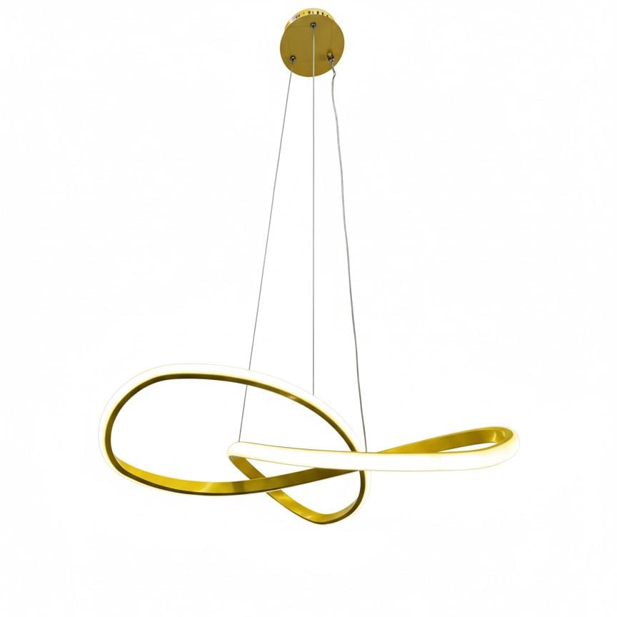 Люстра світлодіодна Zilini ER002-GD-500 45W Золотистий (31410892)