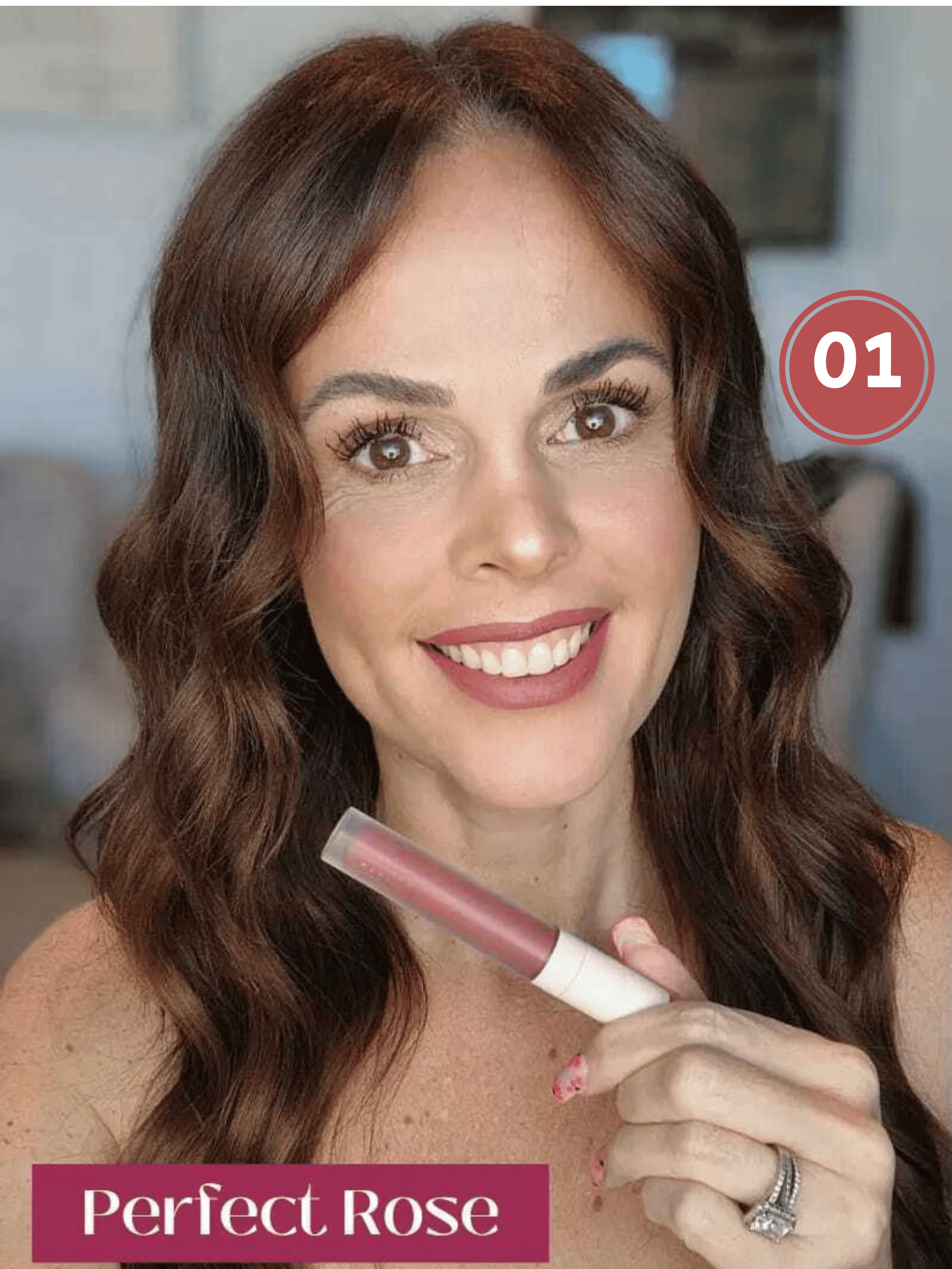 Помада рідка матова Farmasi 01 Perfect Rose 4 г (77627827) - фото 2 Помада рідка матова Farmasi 01 Perfect Rose 4 г (77627827) - фото 2