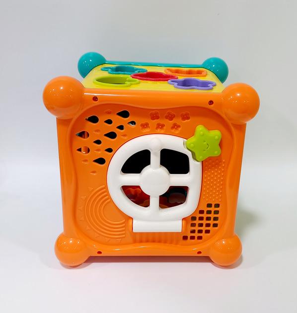 Музичний розвиваючий центр Limo Toy Куб-сортер FT 0003 на радіокеруванні - фото 6 Музичний розвиваючий центр Limo Toy Куб-сортер FT 0003 на радіокеруванні - фото 6